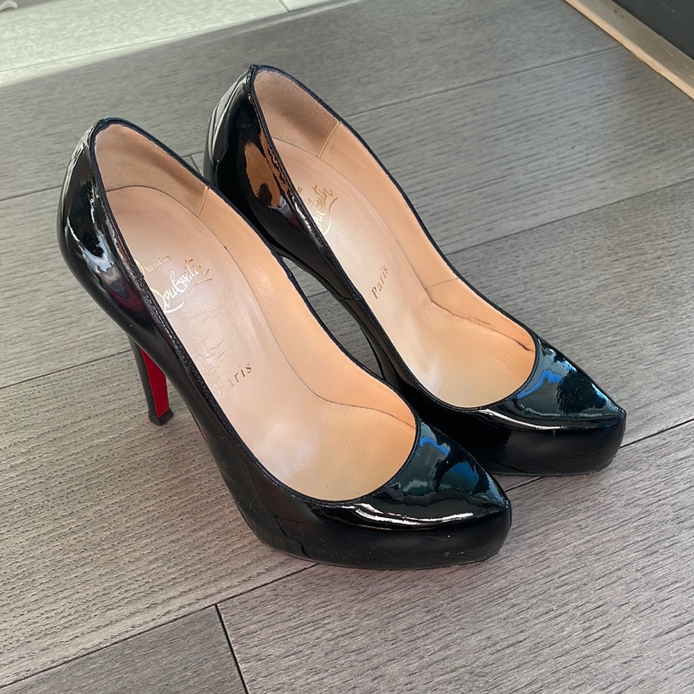 Christian Louboutin Patent Platform 35